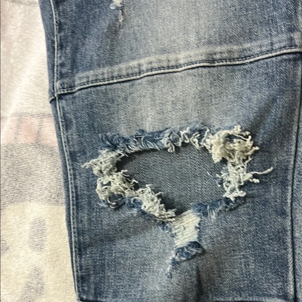 Saint Morta Doomsday Distressed Joggers Vintage Blue